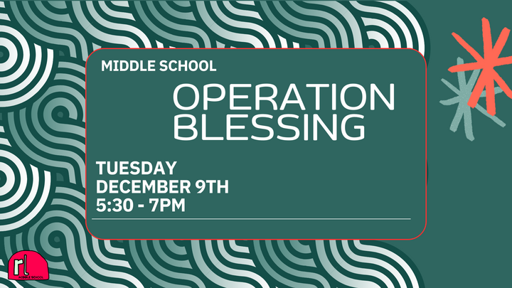 Middle School Operation Blessing 12/09 logo