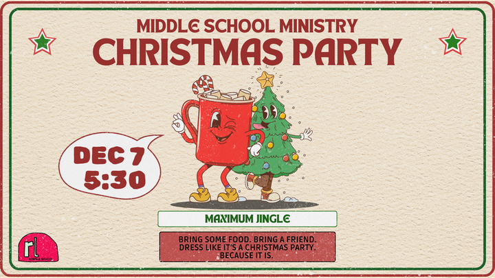RL Middle School Christmas Party logo