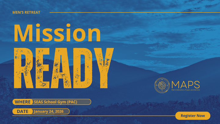 Annual Men's Retreat 2026 logo