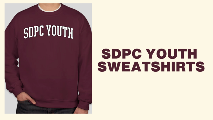SDPC Youth Sweatshirt logo