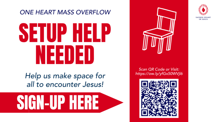 One Heart Building Mass Overflow | Set-Up Team logo