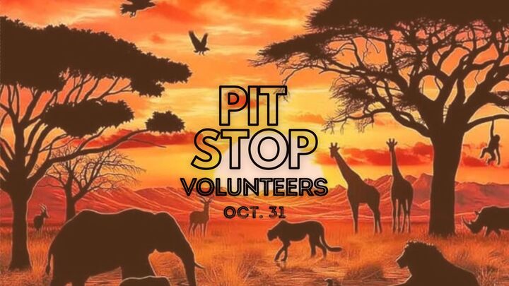 Pit Stop Volunteers logo