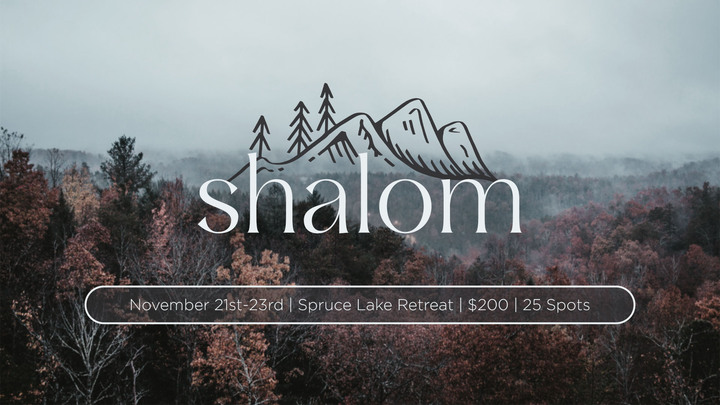 Shalom- Fall Youth Retreat logo