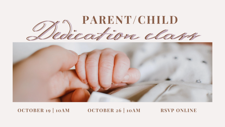 Parent/Child Dedication Classes logo