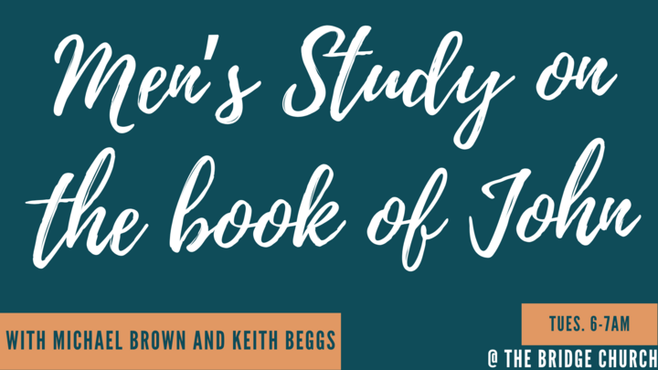 Fall Small Groups 2025 - Men's Study on the book of John logo