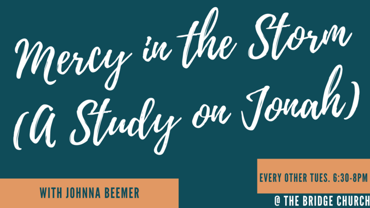 Fall Small Groups 2025 - Mercy in the Storm (A Study on Jonah) logo