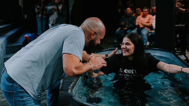 Baptism Sunday - Cape Campus logo