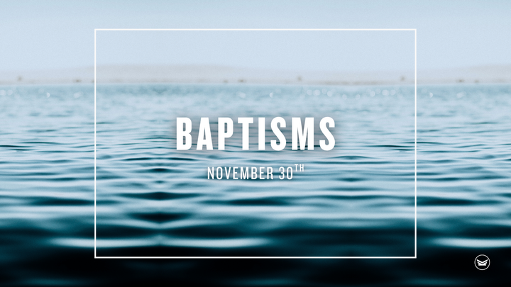 Baptism Weekend logo