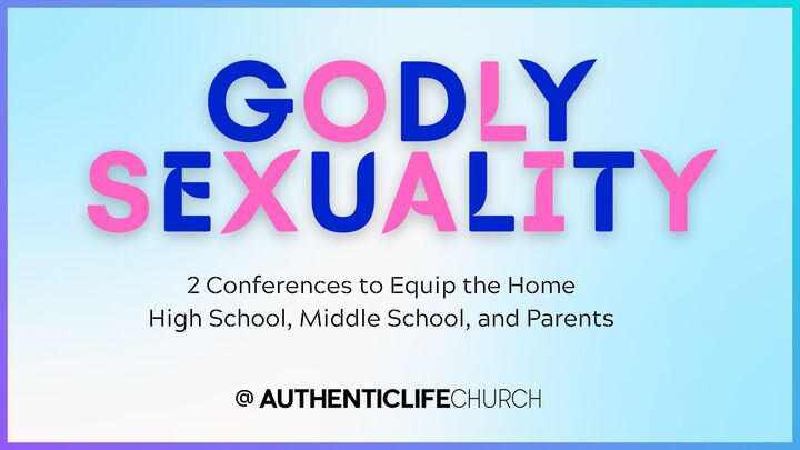 Godly Sexuality Conference // Middle School Students and Parents logo