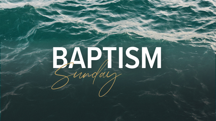 Baptism Sunday logo