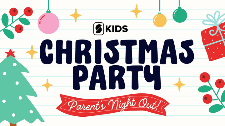 Kids Christmas Party/Parents Night Out! logo