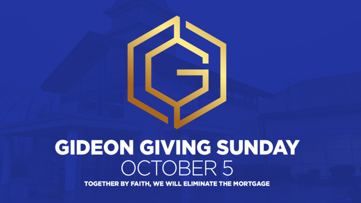 Gideon Giving Sunday logo
