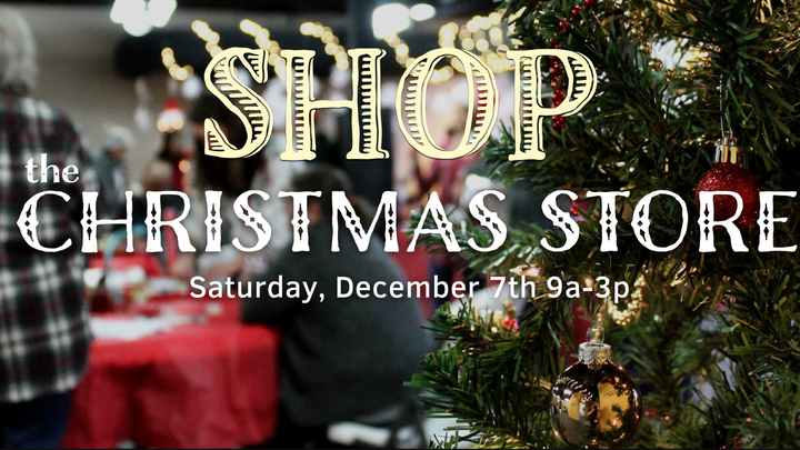 SHOP the Christmas Store 2019 logo image
