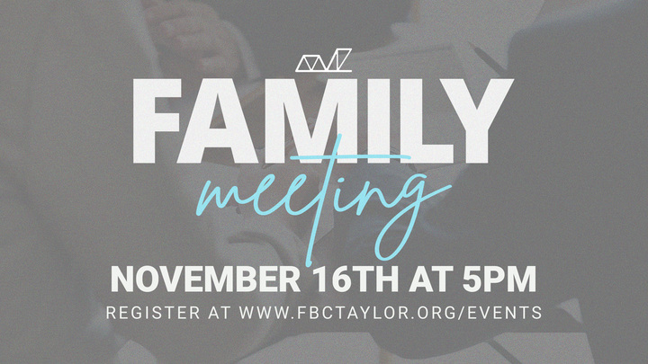 Family Meeting | NOV 2025 logo