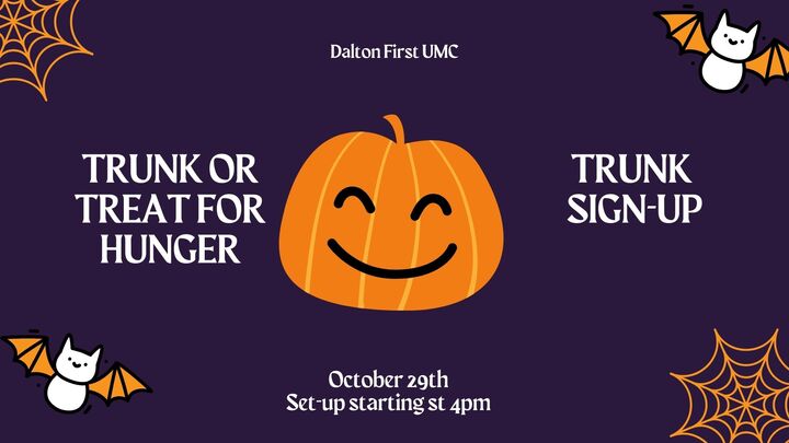 Trunk or Treat for Hunger Trunks logo