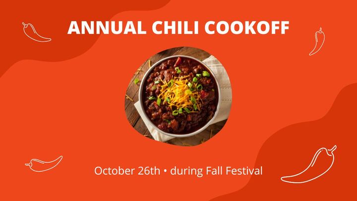 Annual Chili Cookoff Sign-up logo