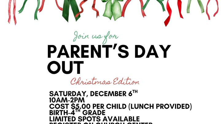 Parent's Day Out (Christmas Edition)  logo