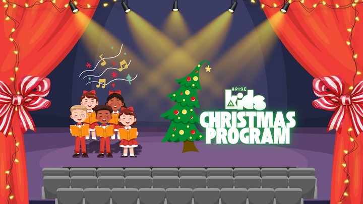 ARISE KIDS Christmas Program 2025 logo