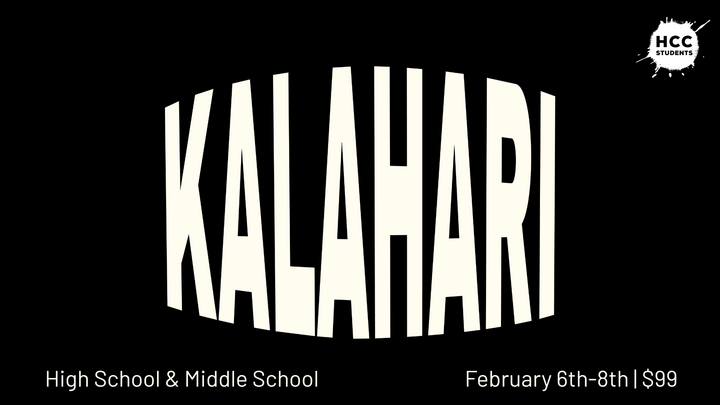 HCC Students Kalahari Retreat logo