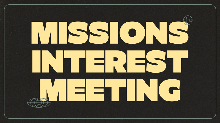 2026 Missions Interest Meeting  logo