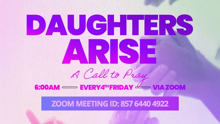 Daughters Arise -Every 4th Friday at 6AM logo