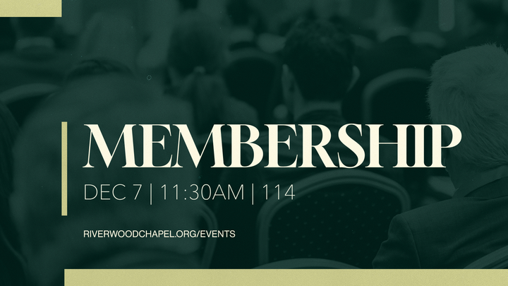 Membership Class: Dec. 7 logo