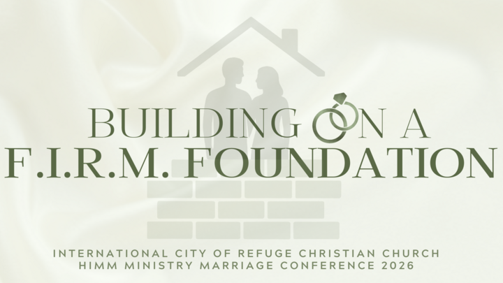 HIMM Marriage Conference 2026 | Building on a F.I.R.M Foundation logo