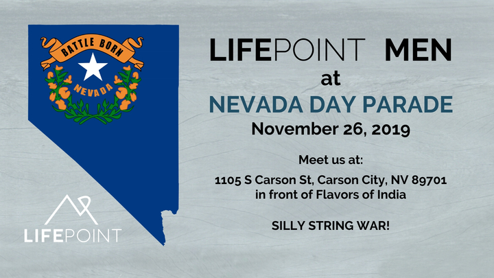 LifePoint Men at Nevada Day Parade logo image