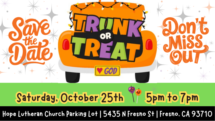 Hope Trunk or Treat logo