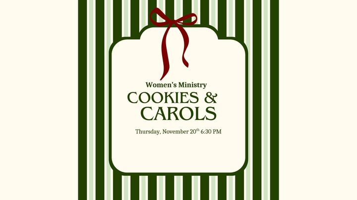 Women's Ministry Cookies and Carols logo