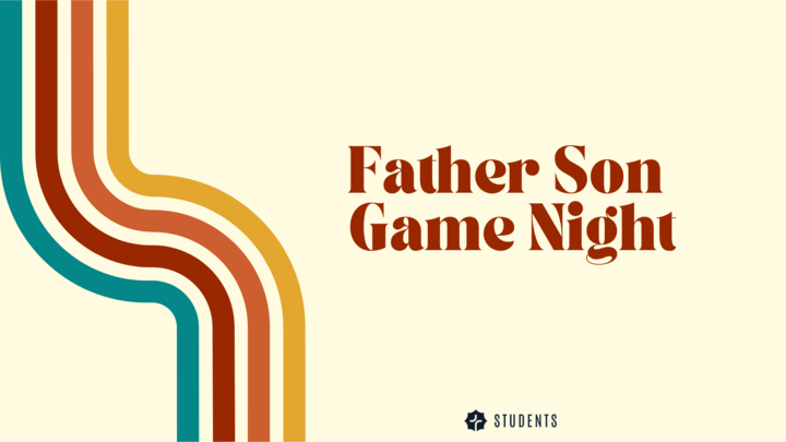 Father Son Game Night logo