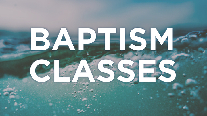 Baptism Class RSVP logo