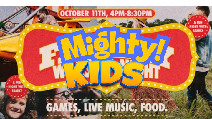 PIT | Family Worship Night - Mighty Kids logo
