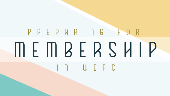 LTP: Preparing for Membership in WEFC (English) logo image