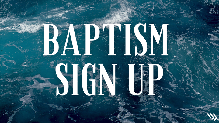 Baptism Sign Up logo