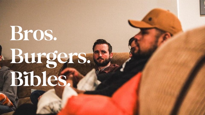 Burgers. Bros. Bibles. logo