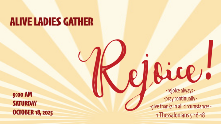 Alive Ladies Gather logo