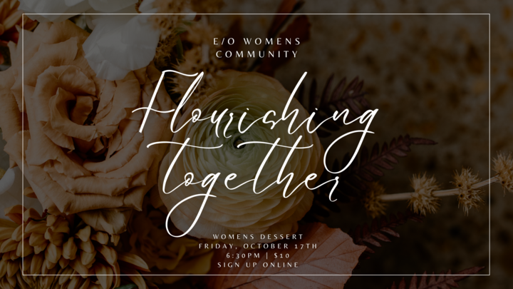 Flourishing Together Women's Dessert logo