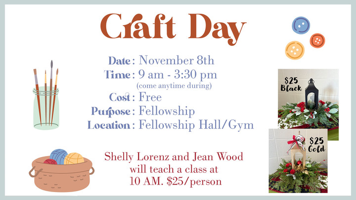 Ladies Craft Day logo