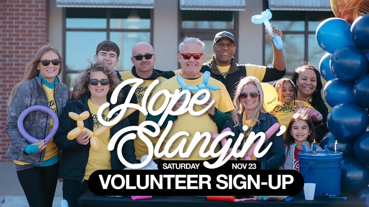 Nexus Volunteer Hope Slangin' Saturday "Thanksgiving Drive Thru"  logo