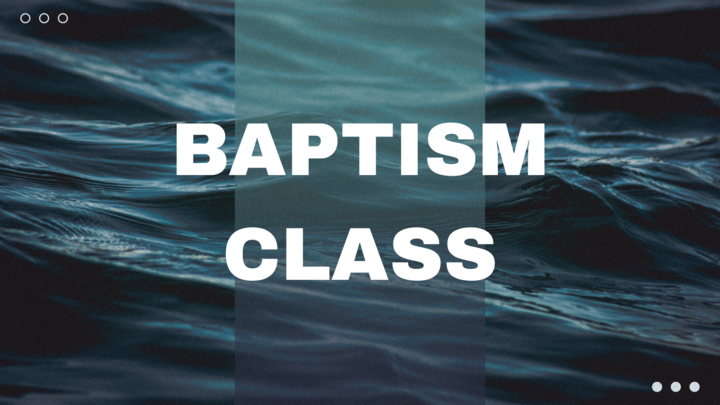 Baptism Class logo