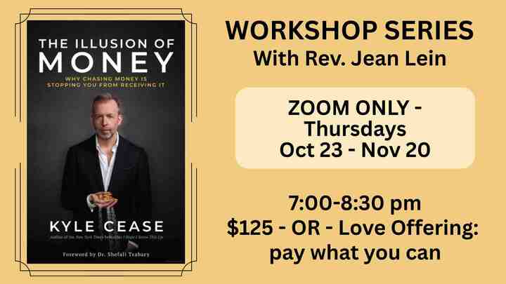 The Illusion of Money: Why Chasing Money is Stopping You from Receiving It logo