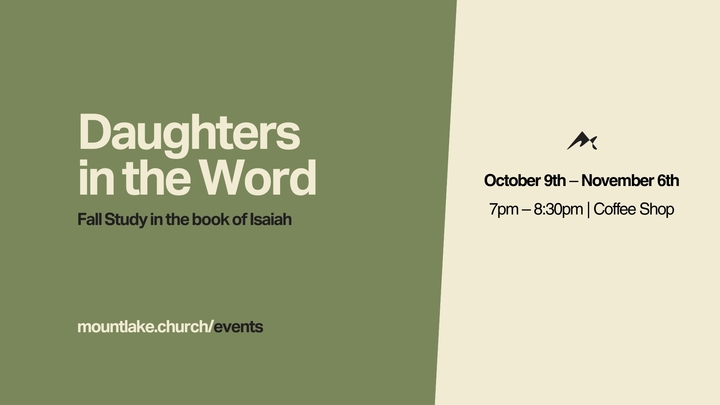 Daughters In The Word: Fall Study logo