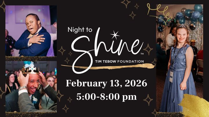 Night To Shine 2026 logo