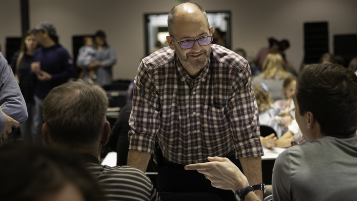 Men's Theology Breakfast logo