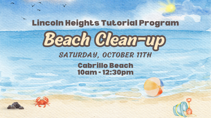 LHTP Beach Clean-up - Oct 11th @ 10am - 12:30pm logo