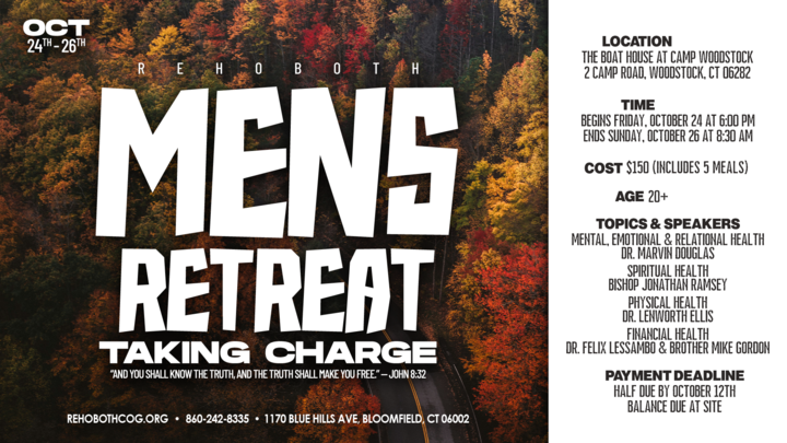 Men’s Retreat 2025 logo