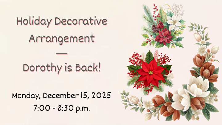 Holiday Decorative Arrangement - Dorothy is Back! logo