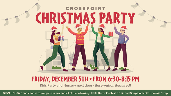 Crosspoint Christmas Party logo