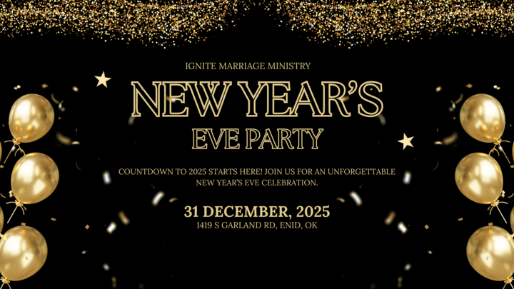 Marriage Ministry New Year's Eve Party logo